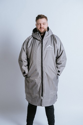 Hazy blue hooded dry - hooded,