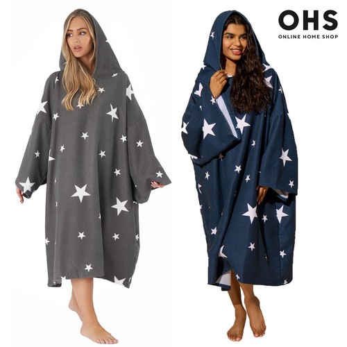 Ohs star poncho - ohs, hooded