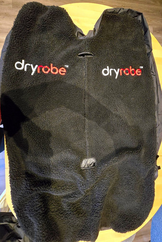 Dryrobe black changing robe - dryrobe,