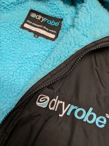 Dryrobe advance black blue - dryrobe, black/blue