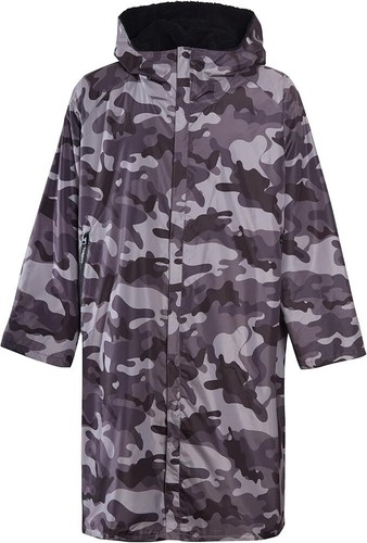 Camo black grey waterproof - black,